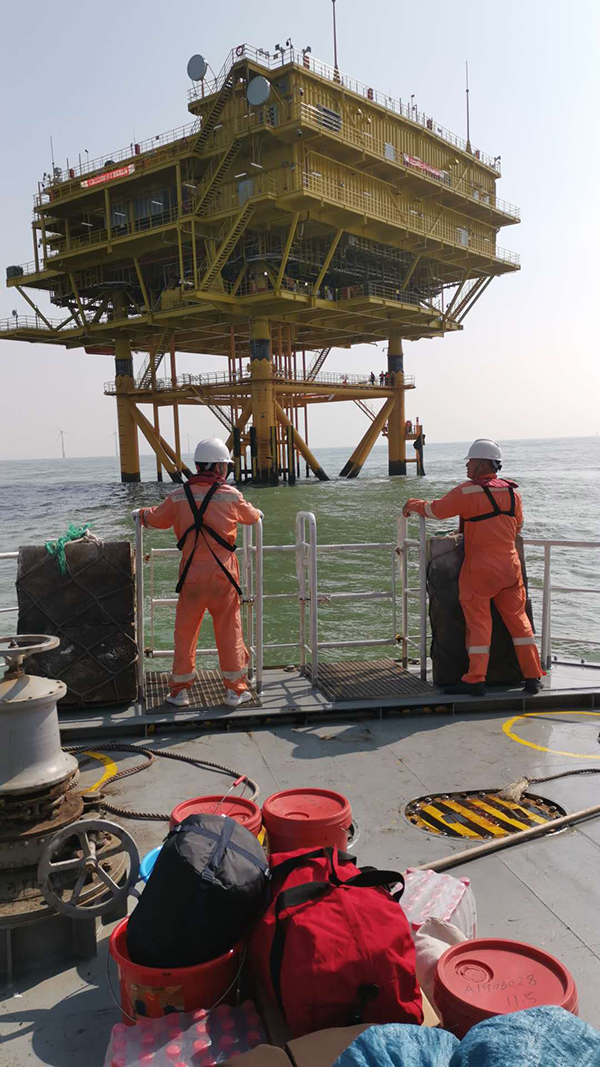 虹潤不怕遠征難，直掛云帆濟滄海-虹潤儀表為海上風(fēng)電運行保駕護航